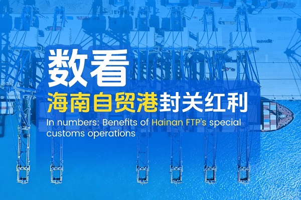 In numbers: Benefits of Hainan FTP's special customs operations