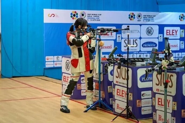 Hangzhou shooter Wang Zifei claims gold at 2026 ISSF World Cup
