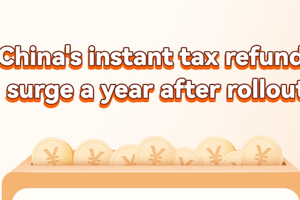China's instant tax refunds surge a year after rollout