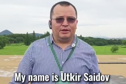 Uzbek education official calls Hangzhou home on first day of visit