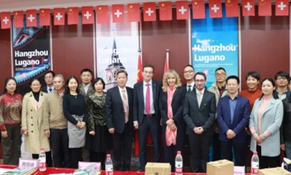 Hangzhou, Lugano cement friendship ties