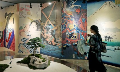 Japanese art on display in Hangzhou
