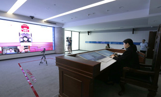 Hangzhou court opens online session amid epidemic