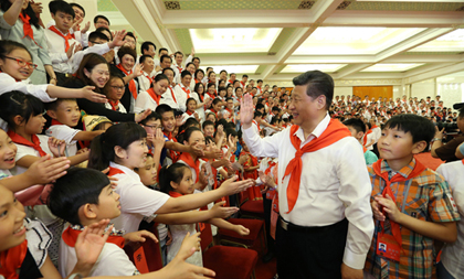 Xi extends Intl Children's Day greetings