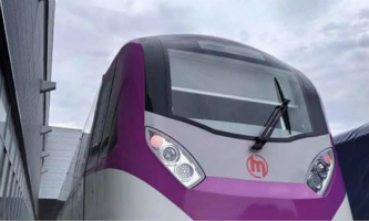 First electronic train unveiled on metro line 7