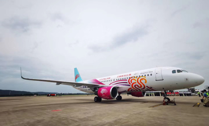 Hangzhou 2022 painted flight makes debut 