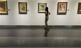 Oil painting exhibition kicks off at Zhejiang Art Museum
