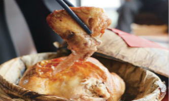 Traditional Hangzhou dish: Beggar's chicken