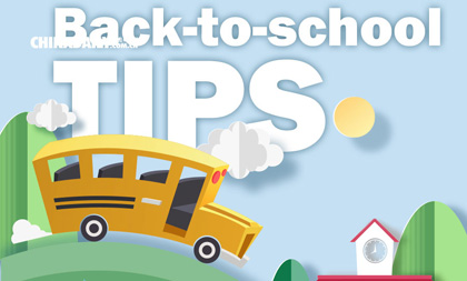 Tips for a safe return to school