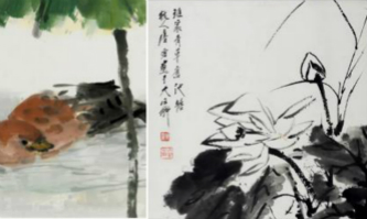 Admire lotus at Zhejiang Saili Art Gallery