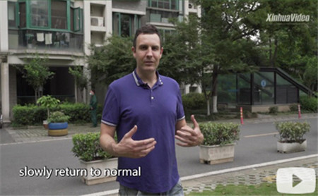 Australian entrepreneur shares his experience of living in Hangzhou amid pandemic