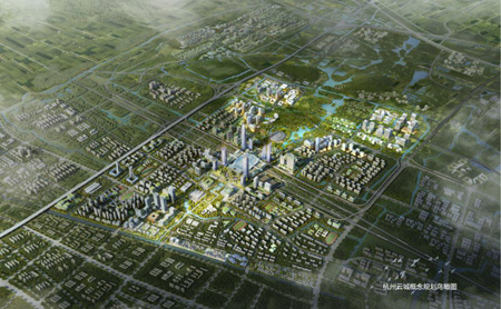 Hangzhou plans Cloud City to strengthen western area