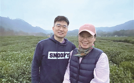 Korean couple keen on cultural exchange