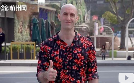 Modern 'Marco Polo' in Hangzhou, episode 4: American actor enjoys Hangzhou's artistic environment