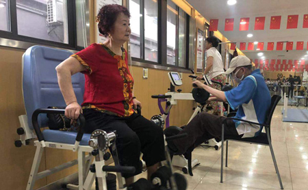 Efforts to improve elderly care in village pay off