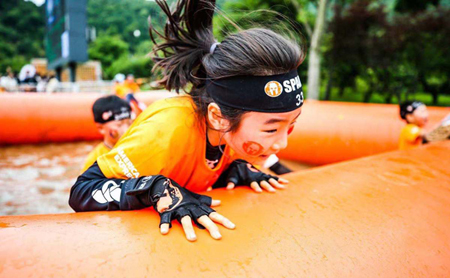 Hangzhou Spartan kids weekend draws 7,000 young runners