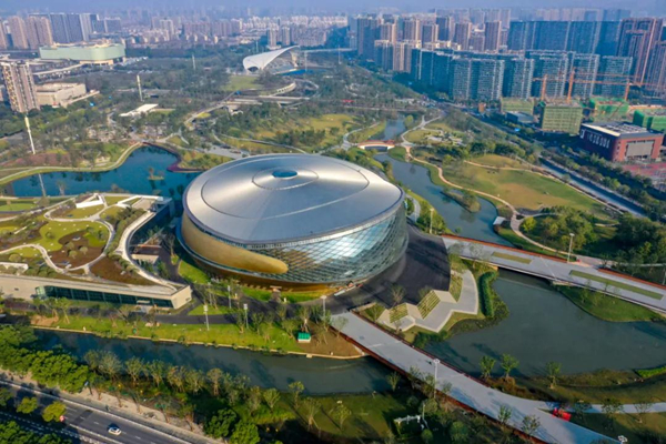 The designer behind the largest Asian Games venue in downtown Hangzhou