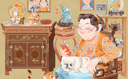 Helping hands enable seniors to embrace digital age