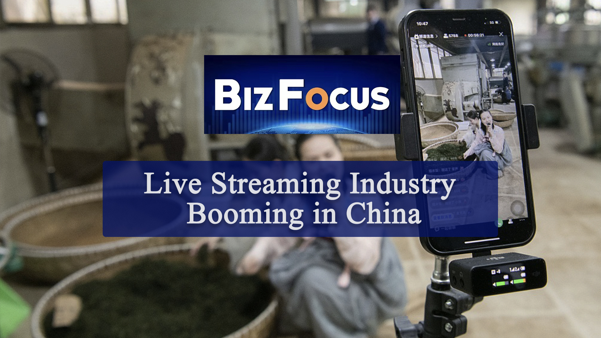 Live streaming industry booming in China