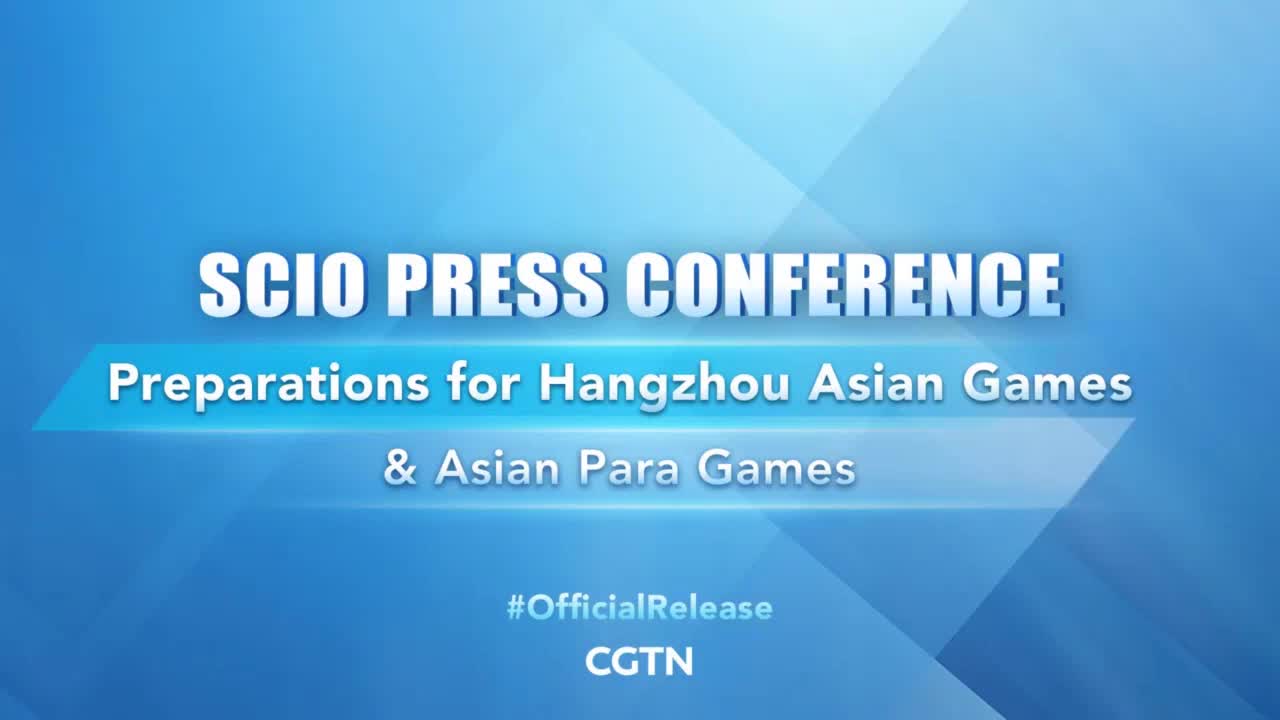 Press conference on preparations for Hangzhou Asian Games & Asian Para Games
