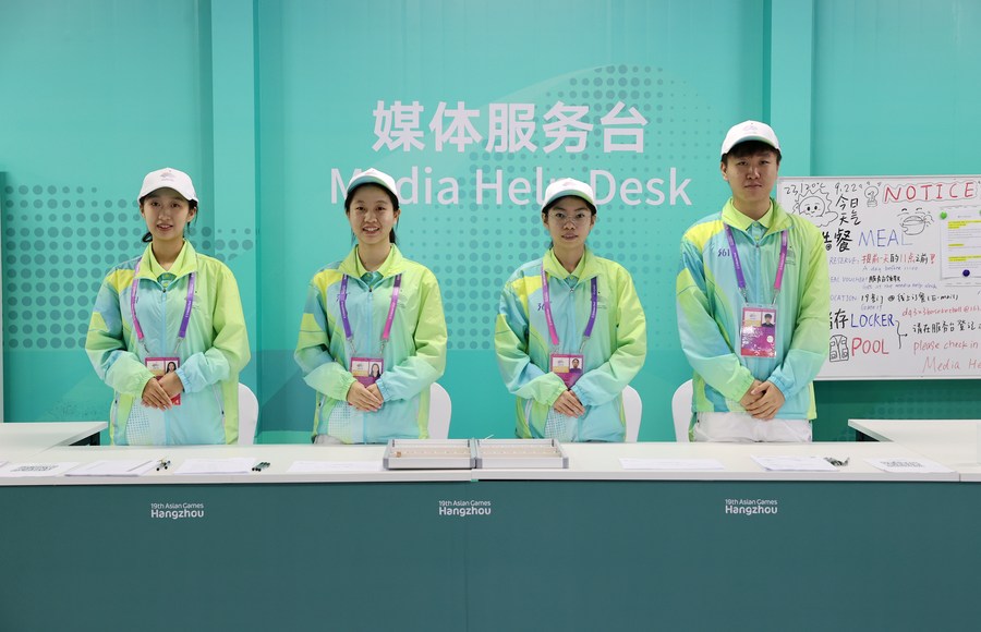 Faces of the Games| Volunteers soak up Mid-Autumn Festival atmosphere at Hangzhou Asiad