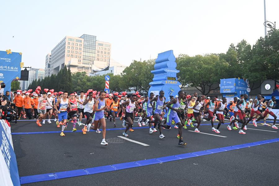 Marathon boom sweeps China as thousands hit the streets on 