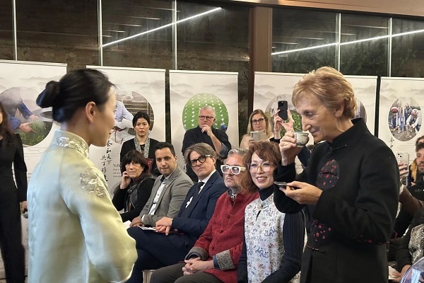 Chinese tea-making heritage showcased in Italy