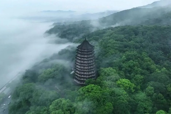 Qiantang River after rain