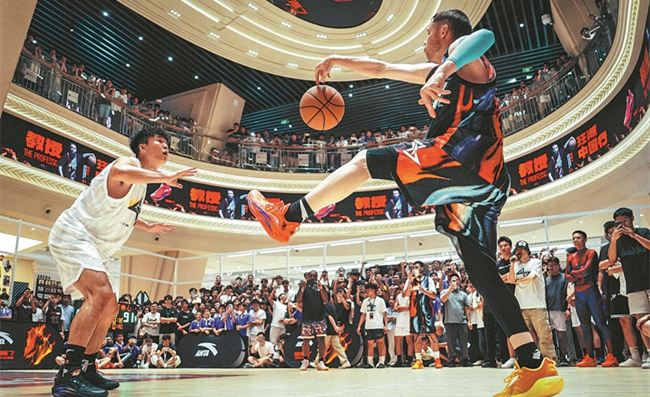 US streetball icon finds a home court in China