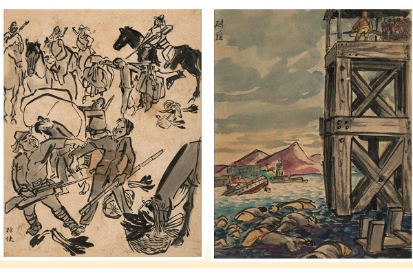 Ye Qianyu's wartime cartoons to be exhibited in Hong Kong