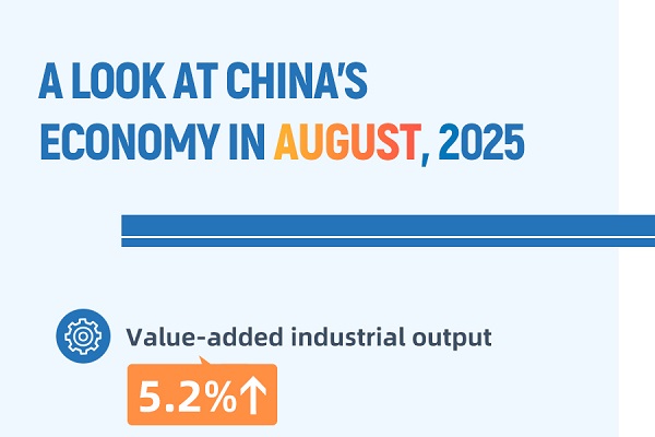 A look at China's economy in August, 2025