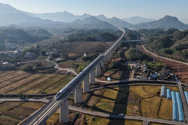 Expanding high-speed rail network puts China's high-quality development on fast track