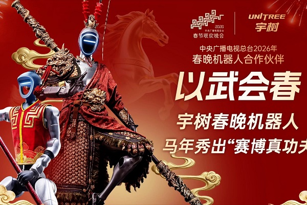 Cyber kung fu show at Chinese New Year Gala