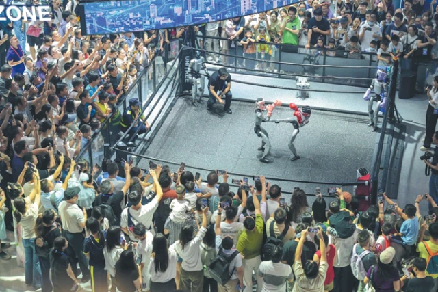 Chinese robotics founder says humanoids could outrun humans within months