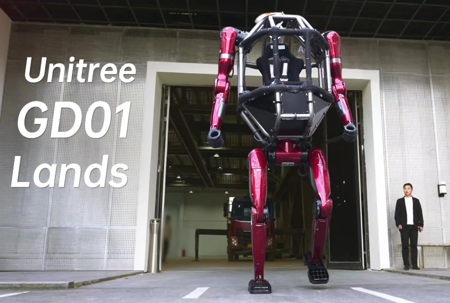 Unitree Robotics debuts world's first mass-produced robot GD01