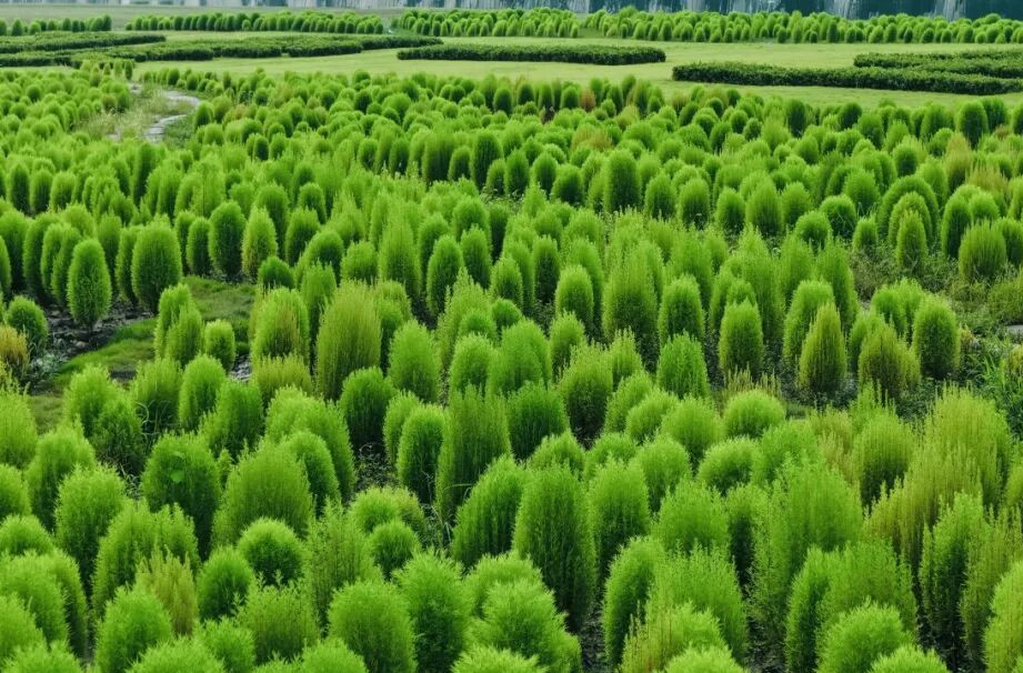 Hangzhou's kochia fields promise vibrant autumn display