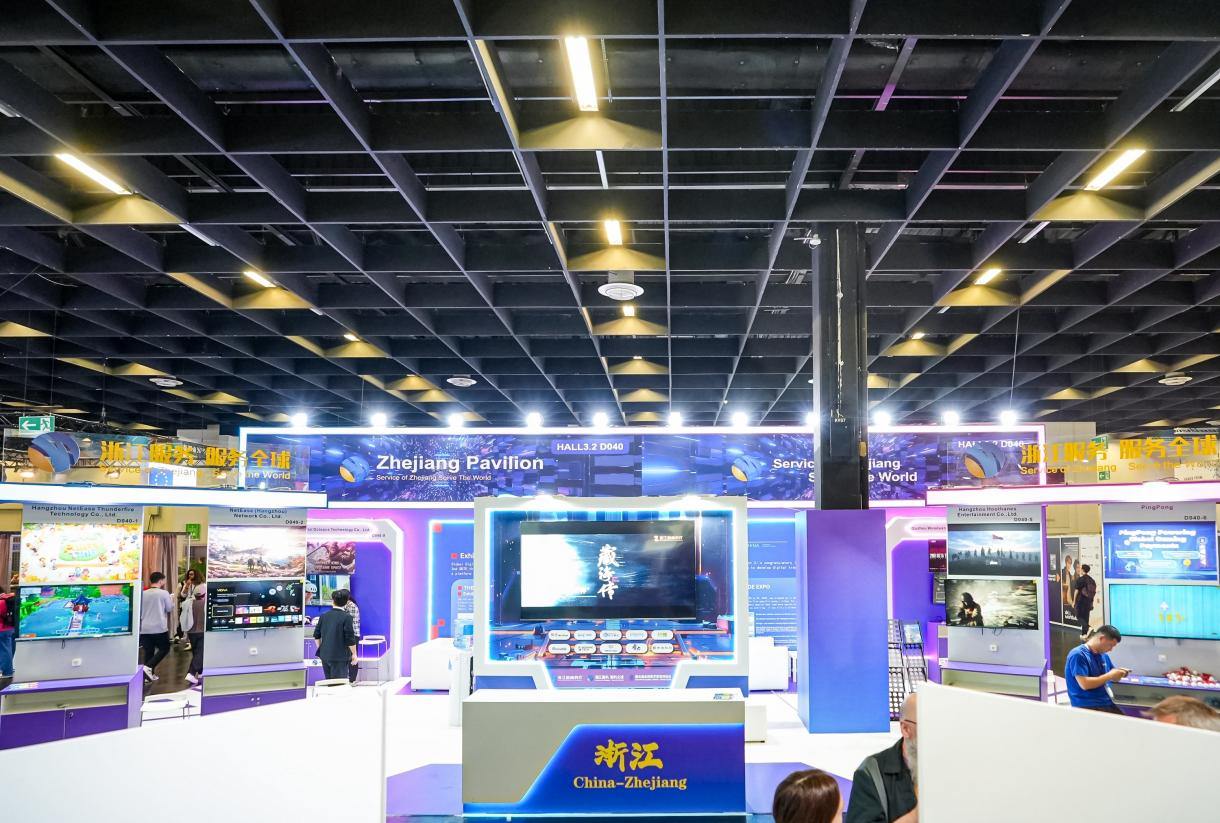 Zhejiang game makers showcase innovations at Gamescom