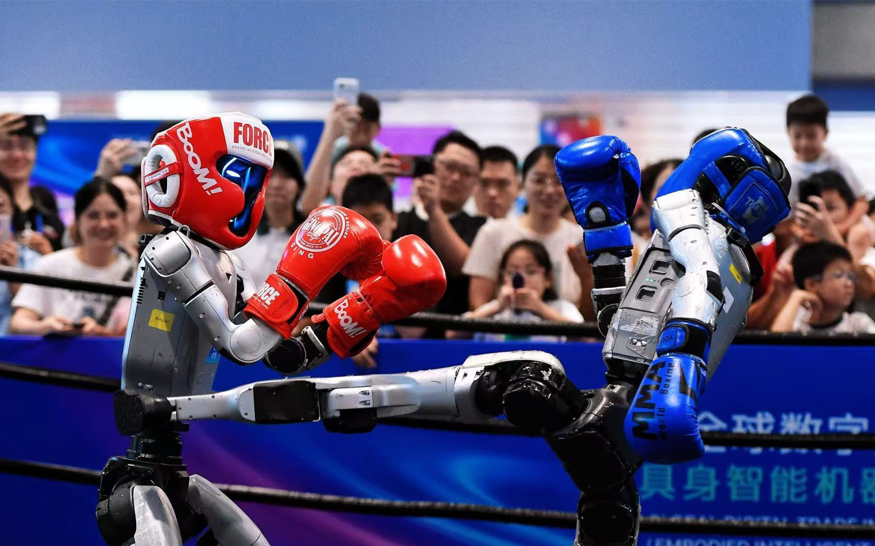 Out of the robot classroom: China's embodied AI takes on real-world jobs