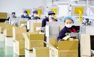 Hangzhou company ramps up face mask production