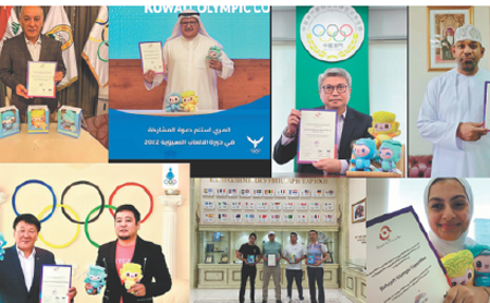 Olympic committees express their intentions of competing