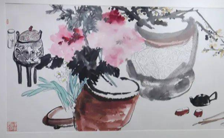 Bird-and-flower painting exhibition underway in Hangzhou