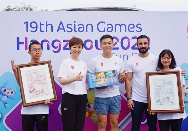 Hangzhou Asian Games Fun Run series gains global attention