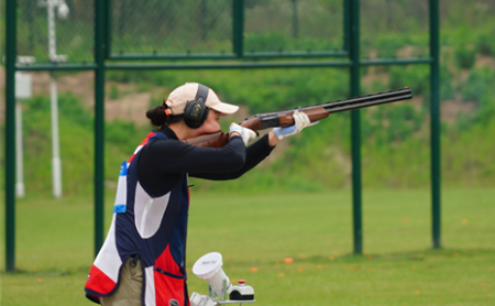 Fighting for Victory| National flying disc shooting team qualifiers held in Hangzhou